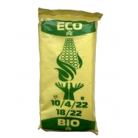 Polyethylene bag packing 10*22 cm 8 μm Eco (0.29 kg/pack)